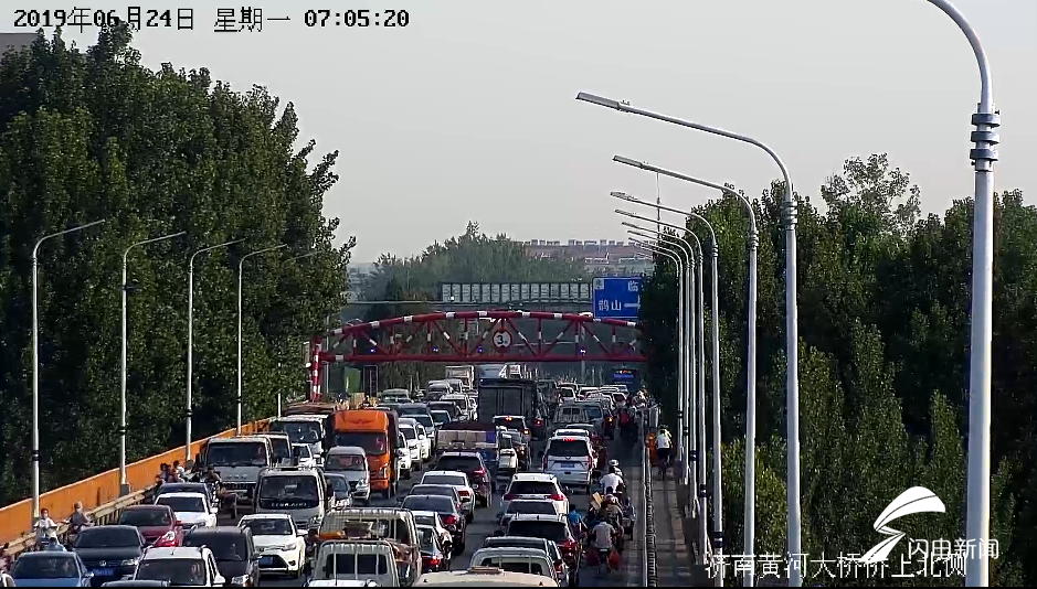 注意绕行！因防汛需要，济南黄河泺口浮桥拆除了