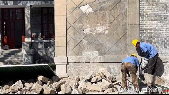 济南百年老街上新街“上新”， 多座老建筑换新颜