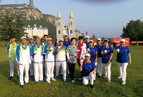 济南市首届高智尔球邀请赛开赛