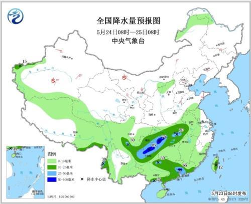 华北黄淮等地有高温天气 南方将有强降雨过程