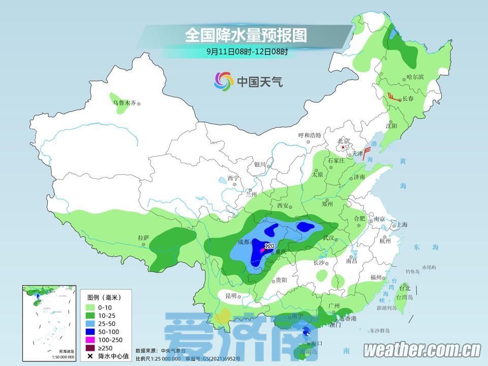 今夜济南部分地区有阵雨，降水概率60%！下周二傍晚再迎雷阵雨