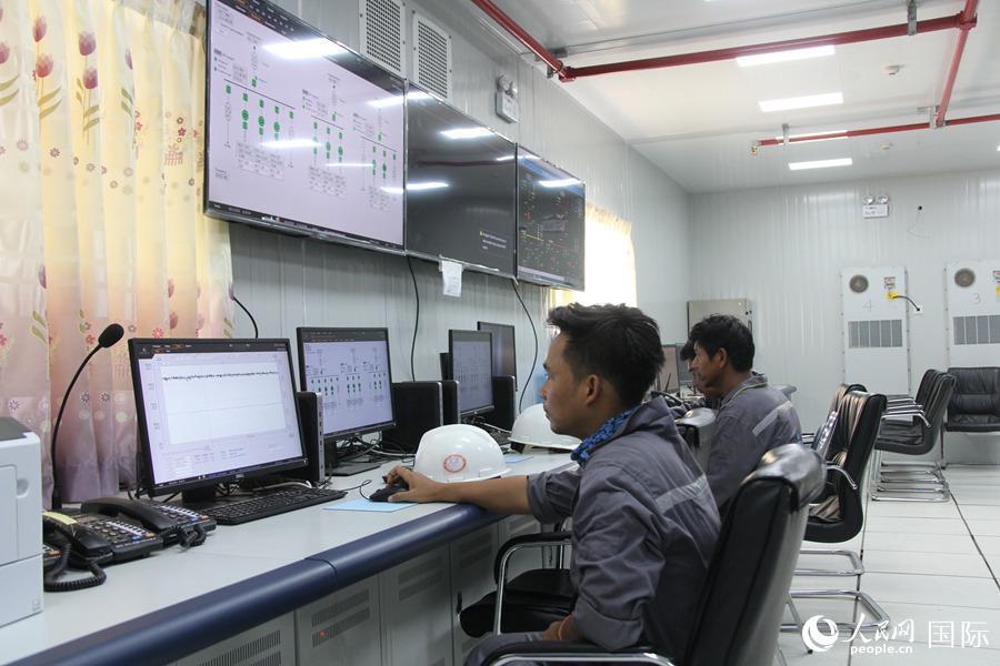 助力电力发展，中企建设缅甸最大内燃机发电项目