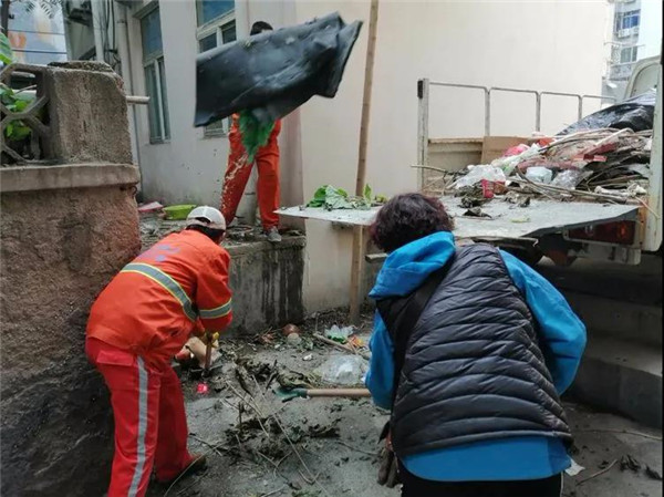 “爱卫”全民总动员 杆石桥街道开展第32个爱国卫生院活动