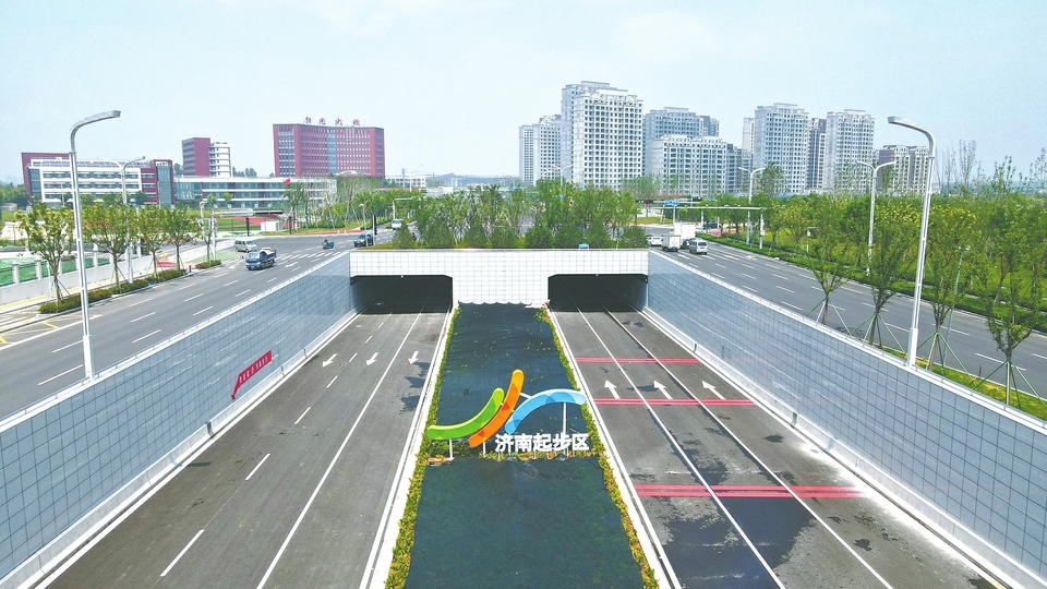 黄河大道打通跨越发展主动脉