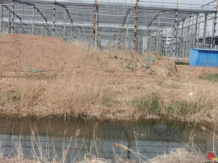 【啄木鸟行动】商河县玉凯路一工地内渣土裸露