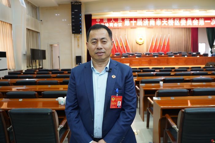 两会微访谈｜天桥区政协委员苗玉峰：充分发挥行业协会力量，打造良好营商城市形象