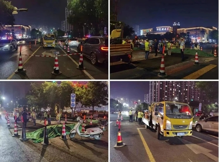 查处18起违法道路施工！济南交警 “净路2023”行动再发力