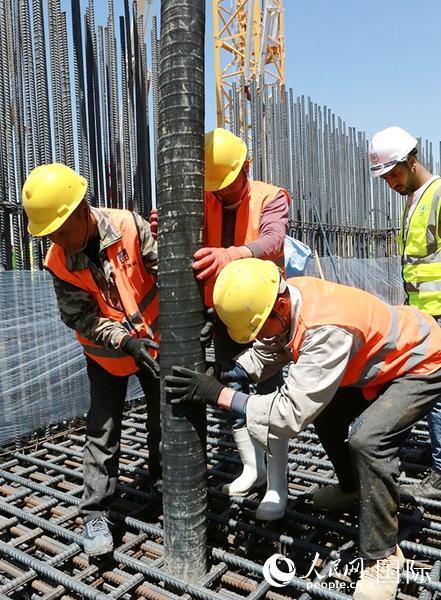 埃及新首都中央商务区项目第二高楼率先完成桩基筏板浇筑