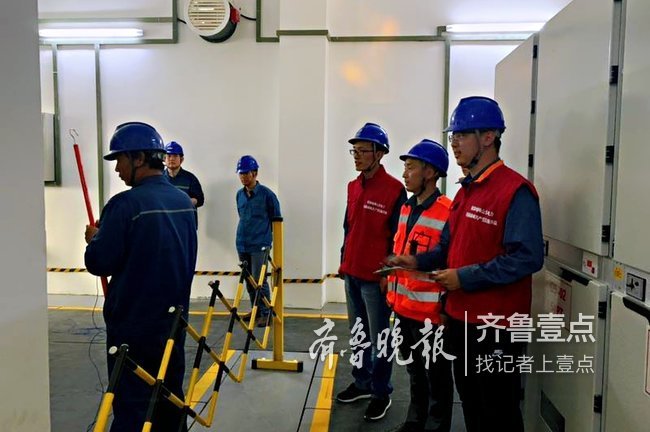 好消息！济南穿黄隧道工程送电啦，为盾构施工做准备