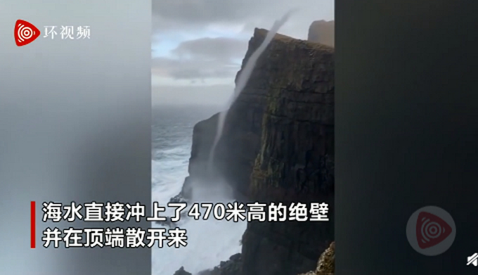 敖丙来了?丹麦现反重力瀑布什么样 这一
