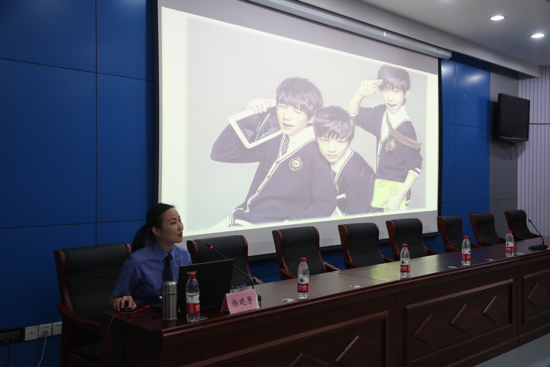 “携手关爱，共护明天”济南市检察官担任法治副校长活动走进电子机械工程学校