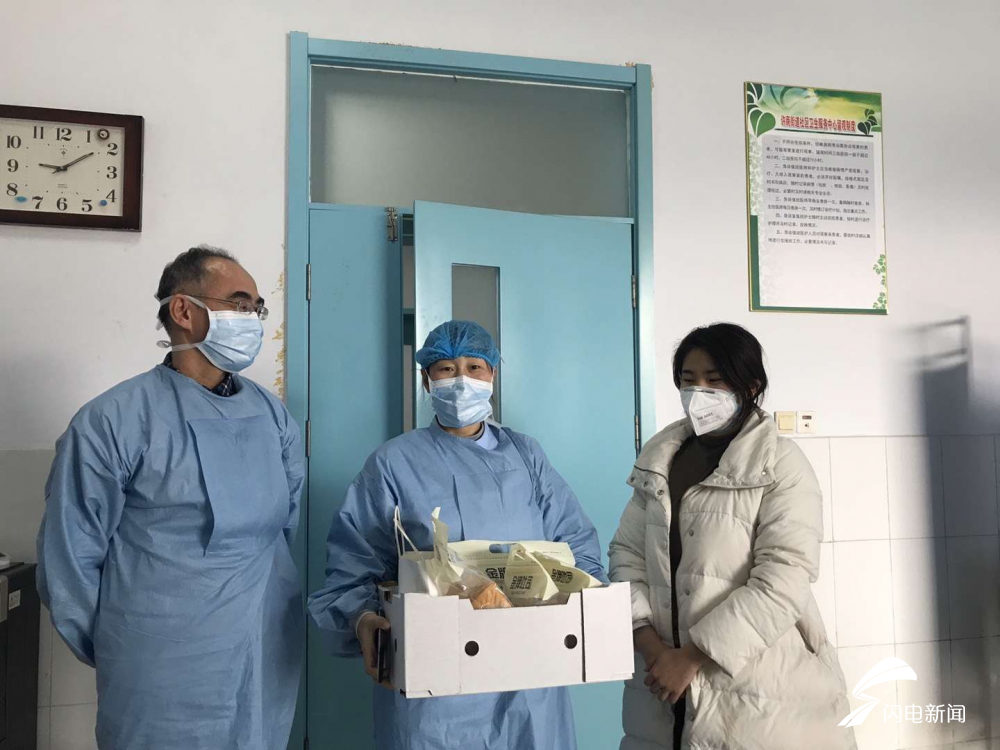 暖心！济南商河热心市民给一线送奶茶糕点 医护人员：感受到了正能量和爱