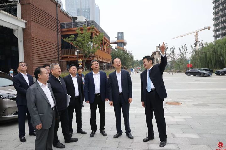 济南中央商务区举行新入驻企业欢迎仪式 韩金峰出席