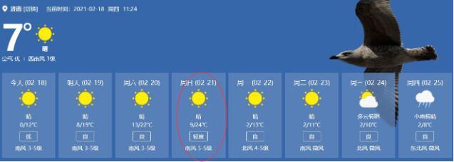 升！升！升！山东本周气温将冲上24℃！