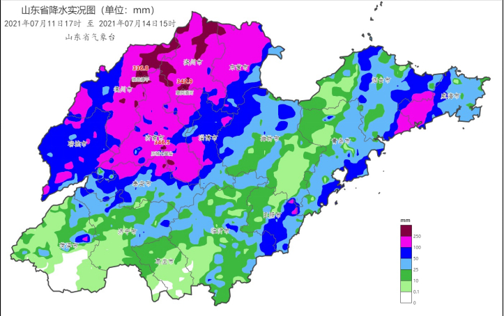 暴雨黄色预警1618日山东将迎大范围强降水