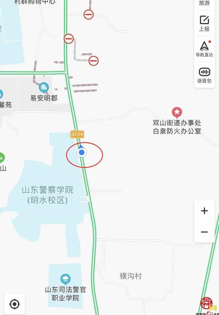 【啄木鸟在行动】章丘区s234道路附近渣土和建筑垃圾裸露