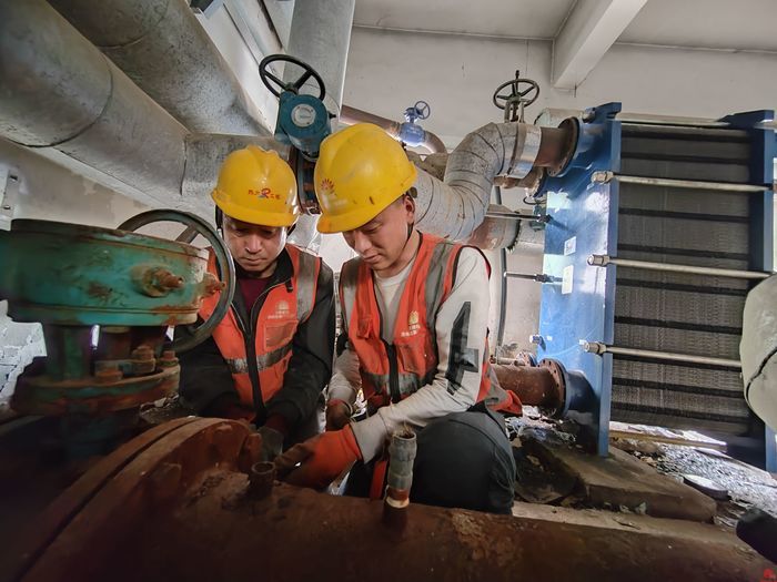 停暖之日即开工之时：济南匡山、绿园供暖改造全面开启