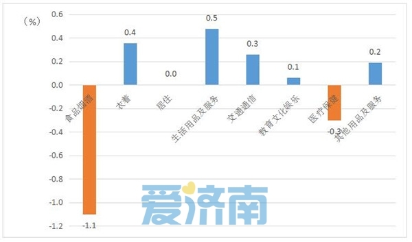 济南：5月份CPI同比上涨1.3% 猪肉价格下降28.5%
