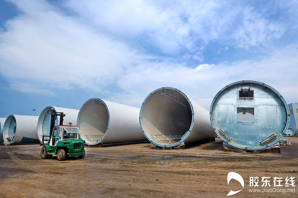长风破浪，蓬莱风电母港集齐“四大件”驶向零碳园区