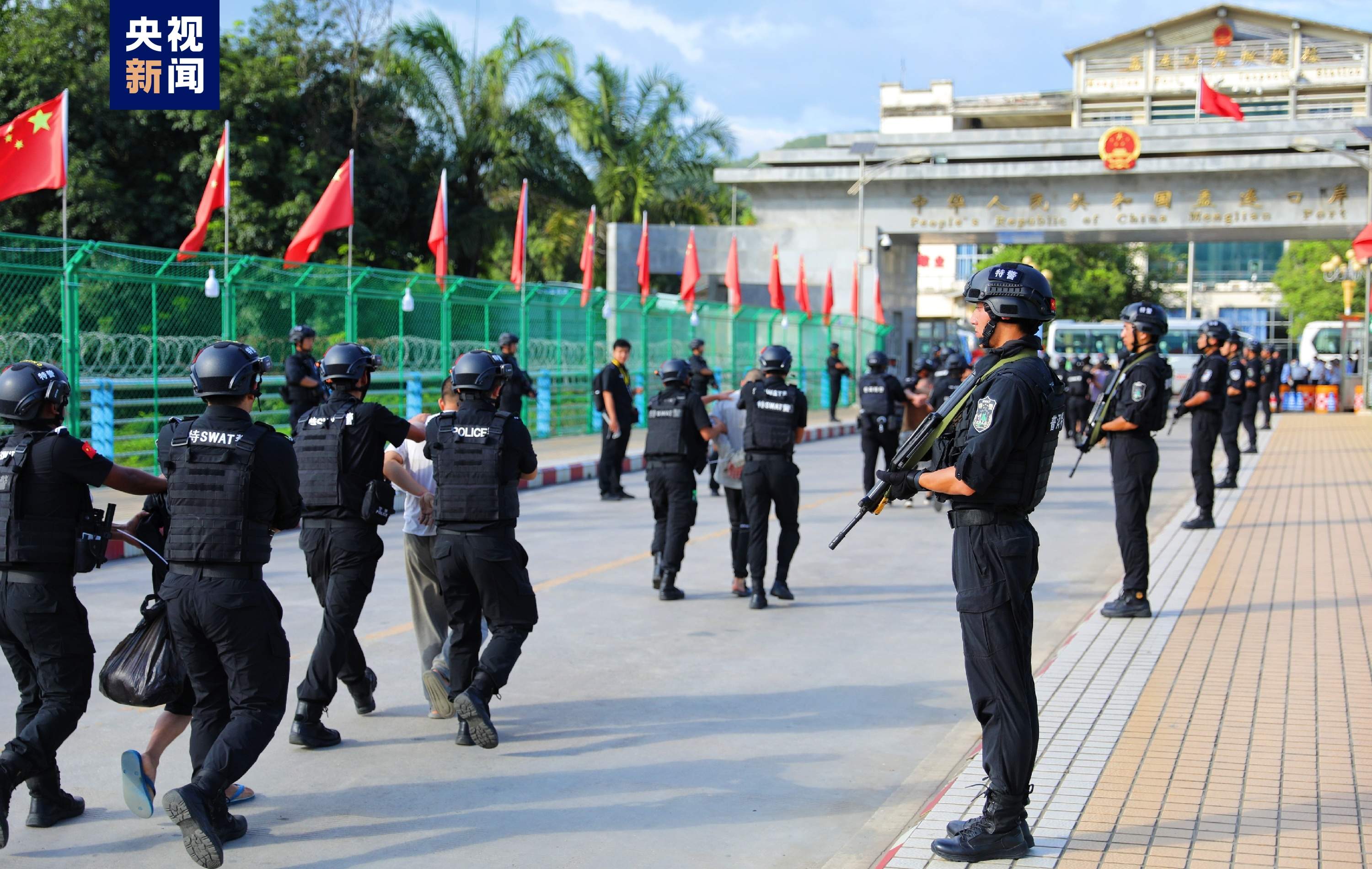 又一批109名缅北涉我电信网络诈骗犯罪嫌疑人集中移交我方！