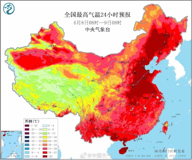 高温暴雨黄色预警齐发！北方“火烤”，南方暴雨如注……