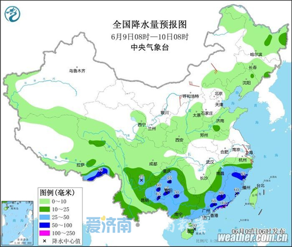 夜雨“洒”泉城！10日济南凌晨至中午雷阵雨伴有7~9级风 降水概率70%
