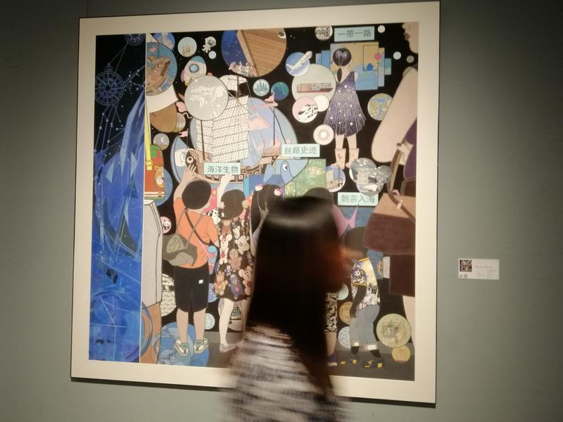 第十三届全国美展中国画展在山东开幕，山东入选作品60件