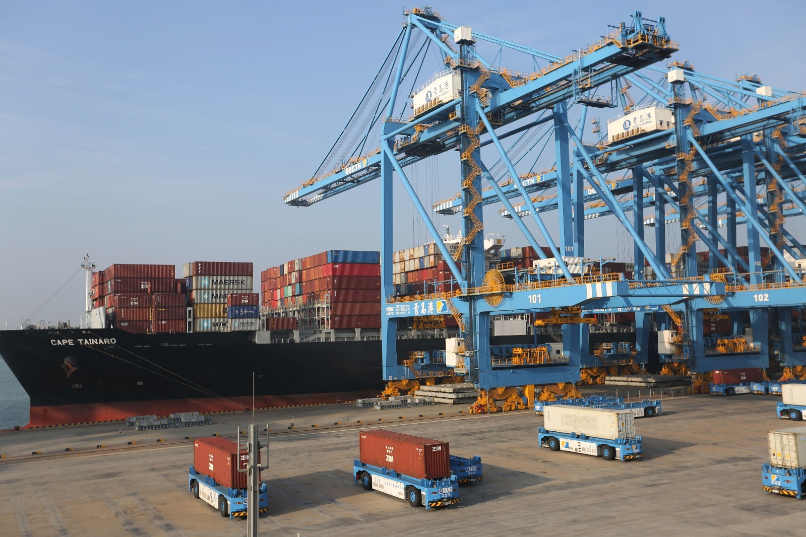 喜讯！青岛港年吞吐量首破6亿吨大关！