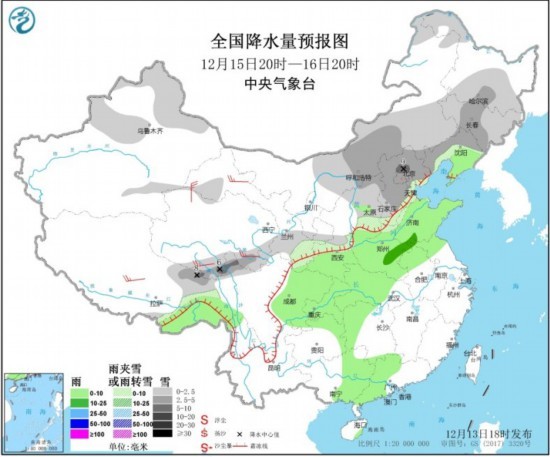 本周末北方地区瑞雪纷飞 多地有中到大雪