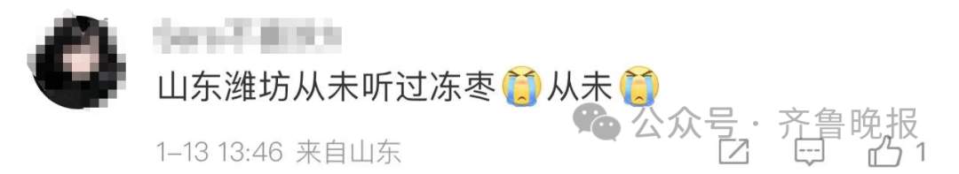 冲上热搜！2吨潍坊冻枣发往哈尔滨，免费送！山东网友馋哭：我也想吃……