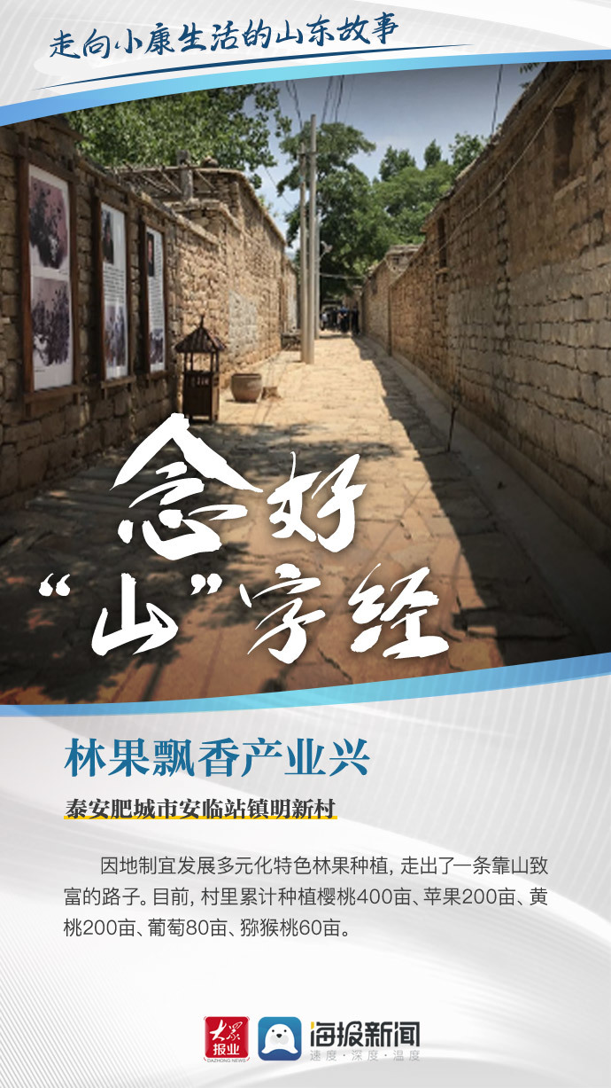 微海报丨走向小康生活的山东故事