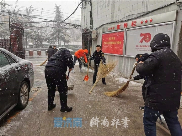 雪情就是命令丨守护安全，济南各级各部门奋斗在现场