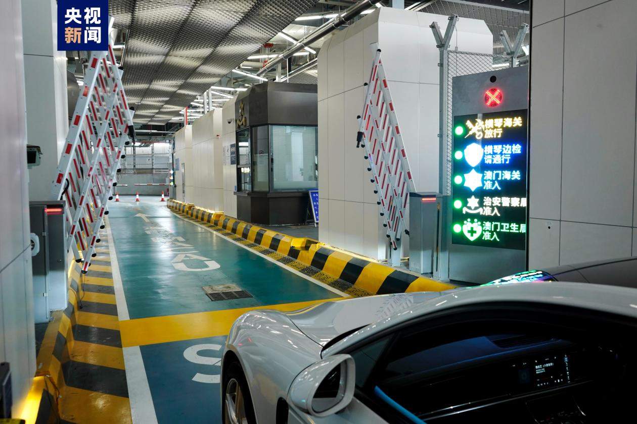 三个月近50万辆次!横琴口岸联合一站式车道出入境车辆稳步增长