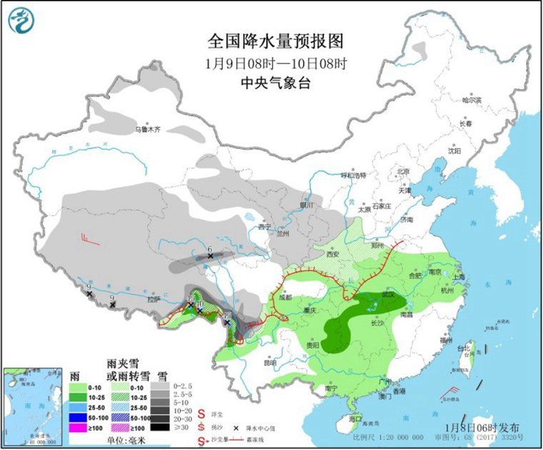 新一轮降水“无缝衔接” 江南温暖退场降温超10℃