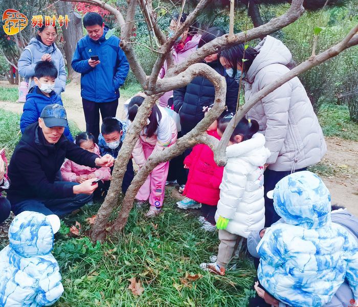 舜时针粉丝共探冬藏奥秘 百花公园植物保护在行动
