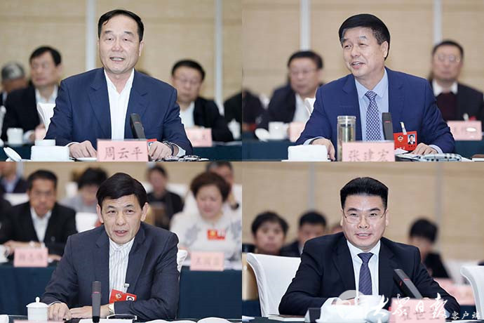 刘家义参加工商联界部分港澳委员联组讨论