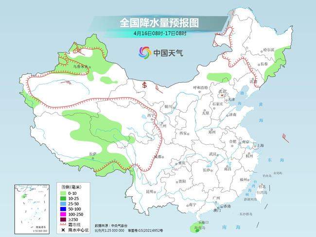 华北西北多地迎今年首个30℃ 南方雨水再度发展增多