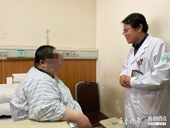 “山东第二胖”手术在即，称“山东第一胖”王浩楠是他的榜样