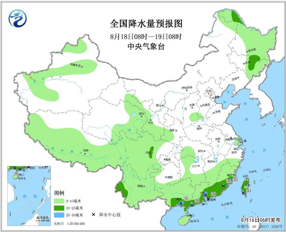 台风罗莎最新消息!受罗莎影响东北地区等地有较强降雨 黄淮东部江淮有强对流天气