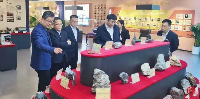 河北省地矿局第九地质大队河北省地调院到山东省地矿局一院调研交流