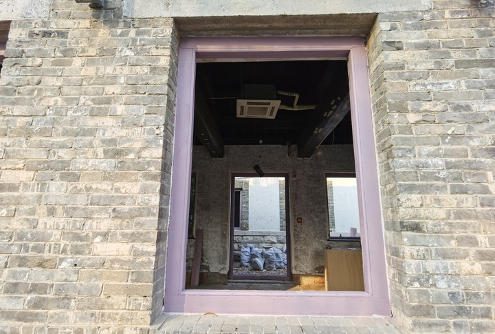 百花洲片区仿古建筑修缮将现新貌