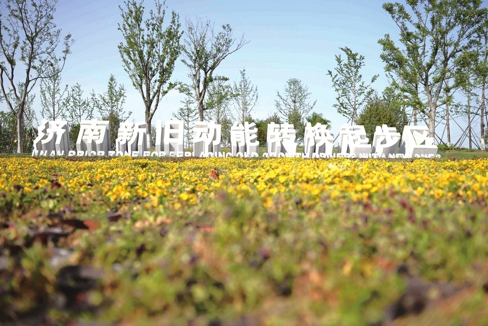 起步区“南大门”焕然一新