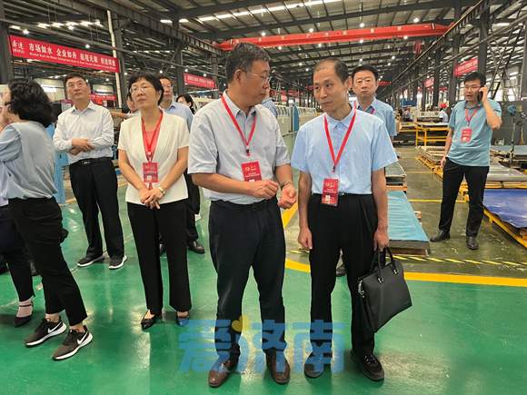 以科技创新引领企业高质量发展 “商量”调研组赴莱芜区开展现场商量