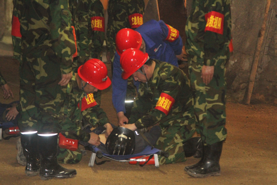 深入地下500米！济南首次举行矿井火灾应急救援演练