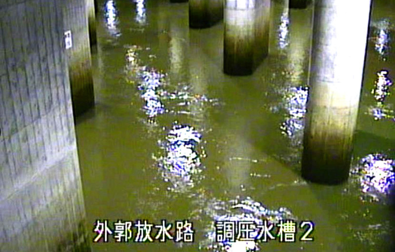 时隔4年 排洪“地下神殿”再次满负荷运转 负责人“胆战心惊”