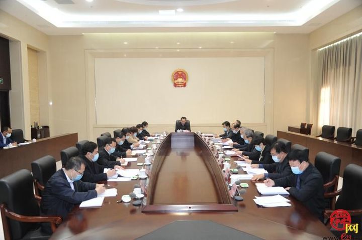 济南市人大常委会党组召开会议