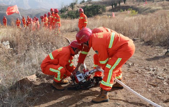 山高风疾，突发森林火灾怎么办？济南市森防指组织拉动演练