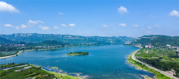 持续降雨为济南卧虎山水库补源 同比增加一倍多