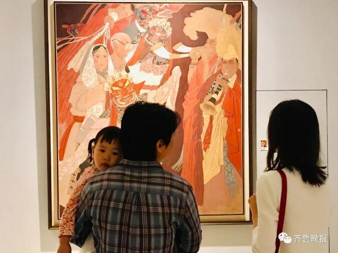 这个70岁的全国美展,终于在山东济南开幕了!最新现场图超好看!