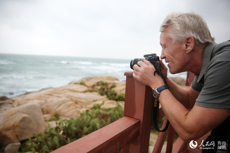 纯美湿地柔情棋子湾 俄媒记者畅享昌江独特魅力